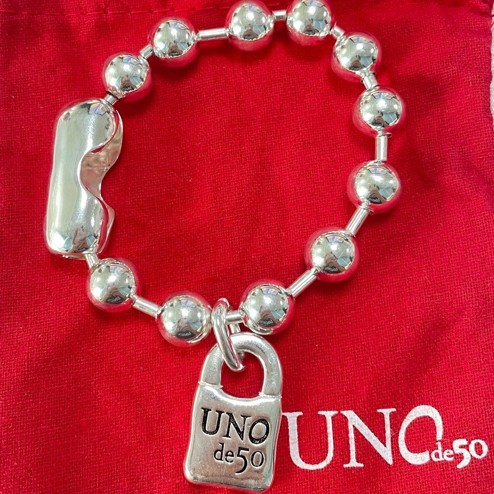 Uno De 50 Bracelet SNOWFLAKE BRACELET Woman Jewelry Gift Bracelet